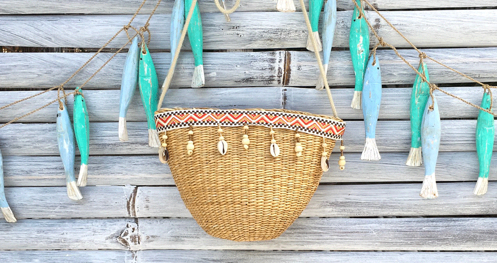 Straw bags for summer!