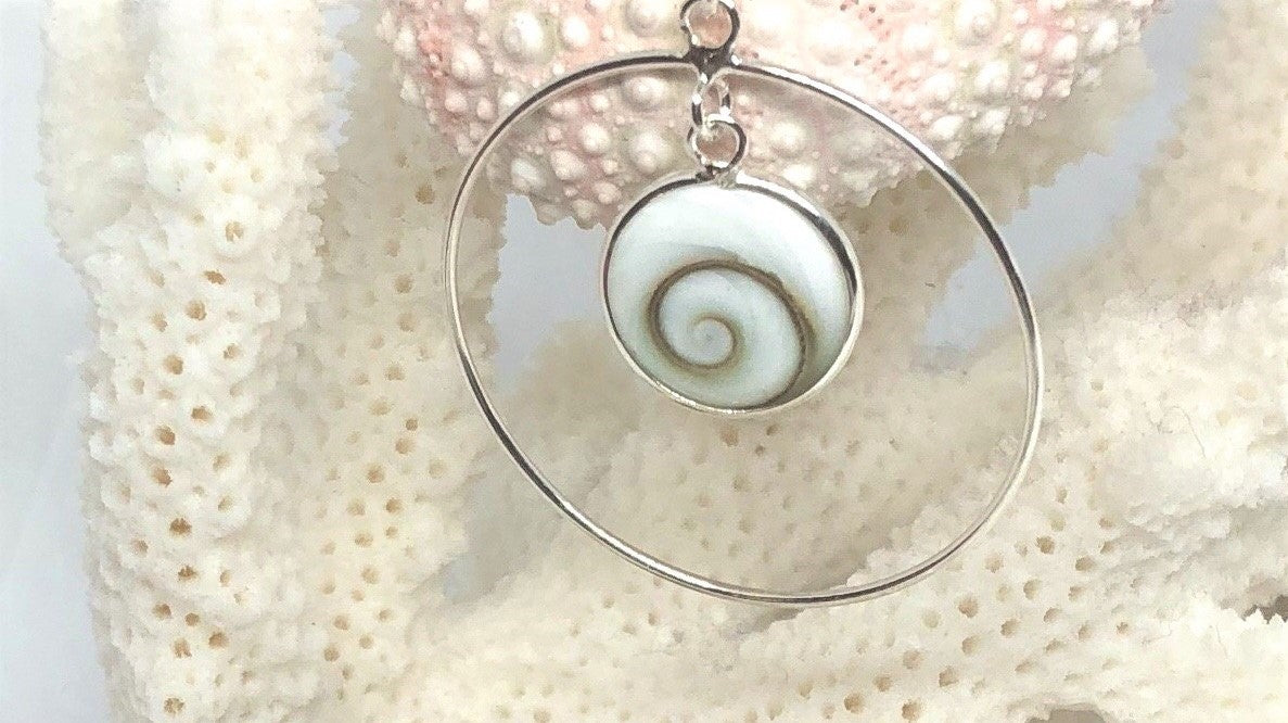 Shiva Eye Seashell Jewellery Mombasa Rose