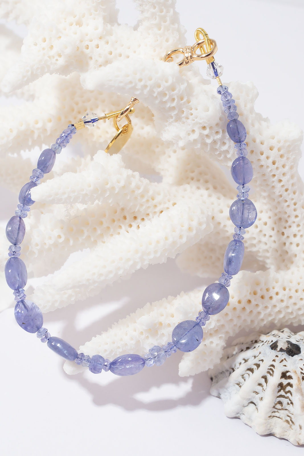 Bracelet Gemstone Tanzanite Bubbles Mombasa Rose Handmade Brisbane