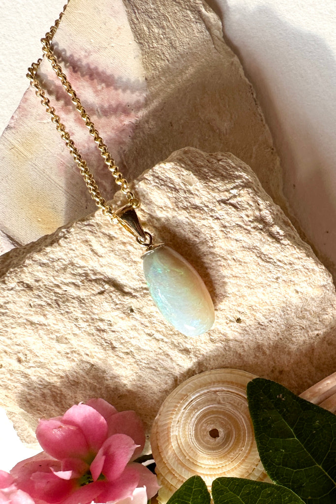 Feel the calm and the harmony of these four coloured gemstones that represent the harmony of the earth. A circle of gemstones set in 9ct gold vermeil. 