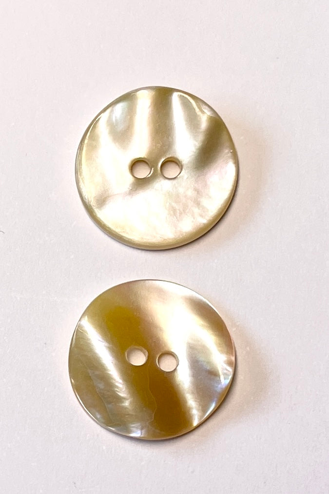 Buttons Golden Awabi Natual Shell Button