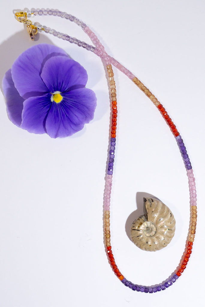 Four gorgeously chic colours designed to brighten and enhance any outfit, these tiny faceted stones are simply perfect.