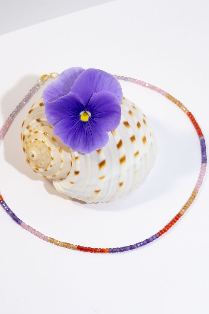 Four gorgeously chic colours designed to brighten and enhance any outfit, these tiny faceted stones are simply perfect.