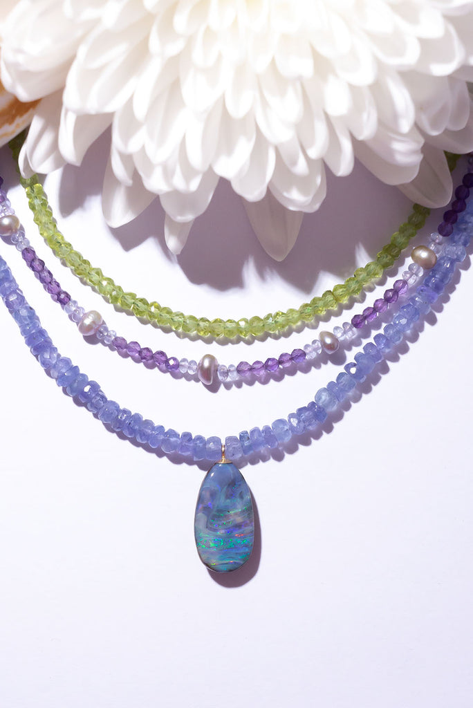 Discover rivers of blue, aqua and green fire running through this beautiful piece.