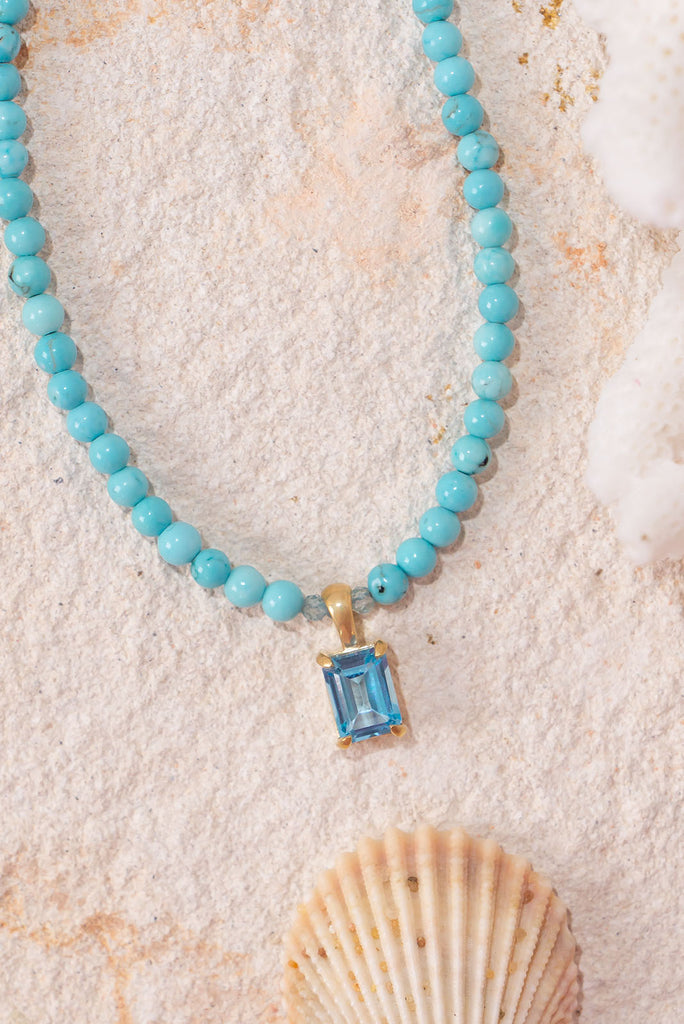 Inspired by the colour of the sky on a clear Queensland Summers day.