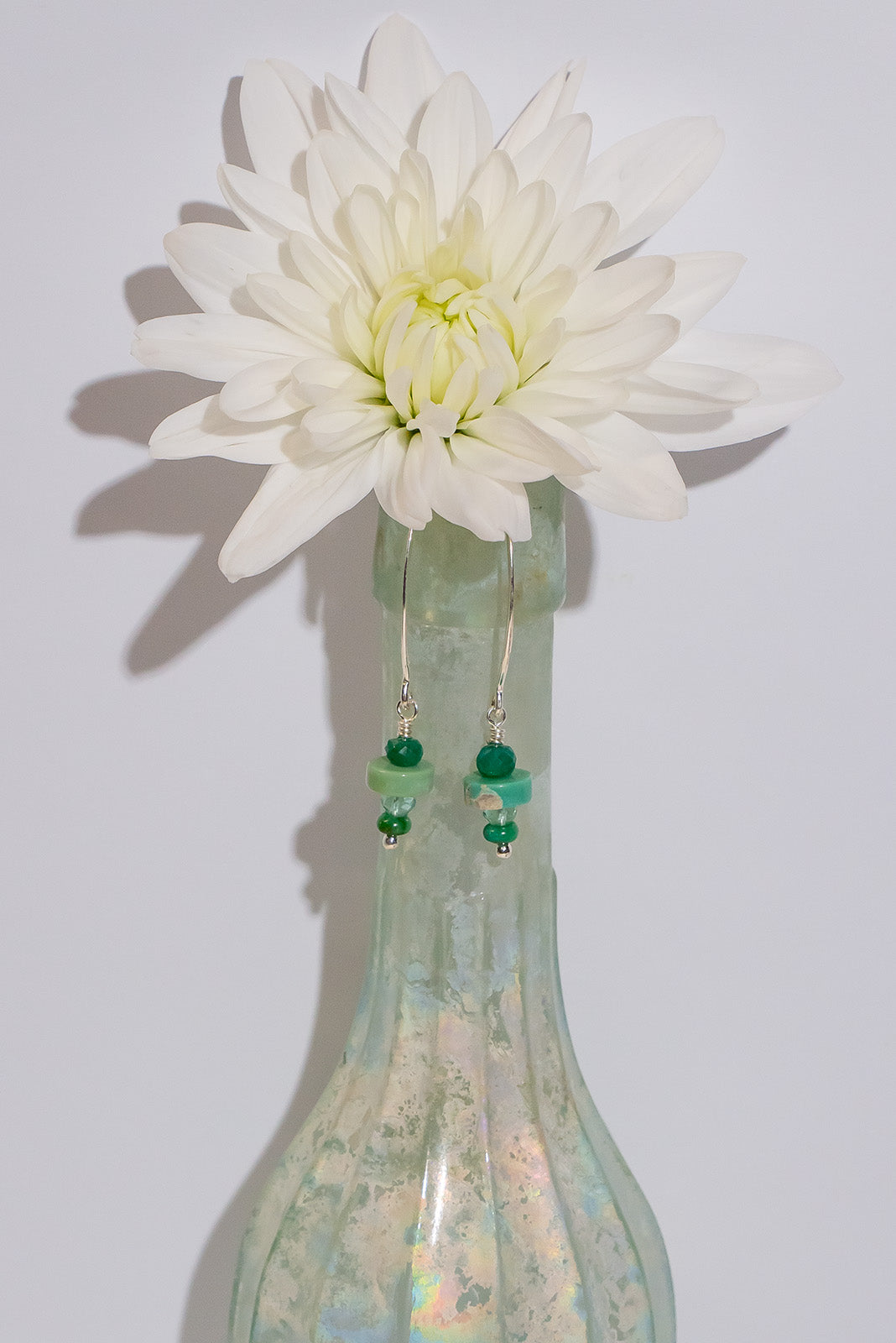 Turquoise Ear Stack Turquoise Green Seas Stack Earrings – Mombasa Rose