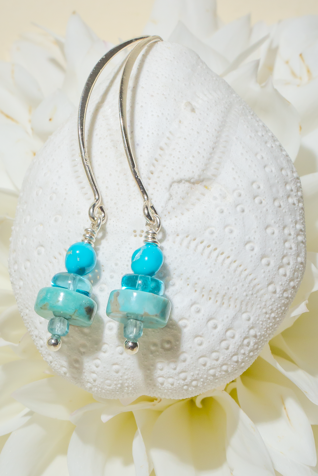 Turquoise Ear Stack Turquoise Sky Stack Earrings | Mombasa Rose Boutique | Ocean Rose Jewels