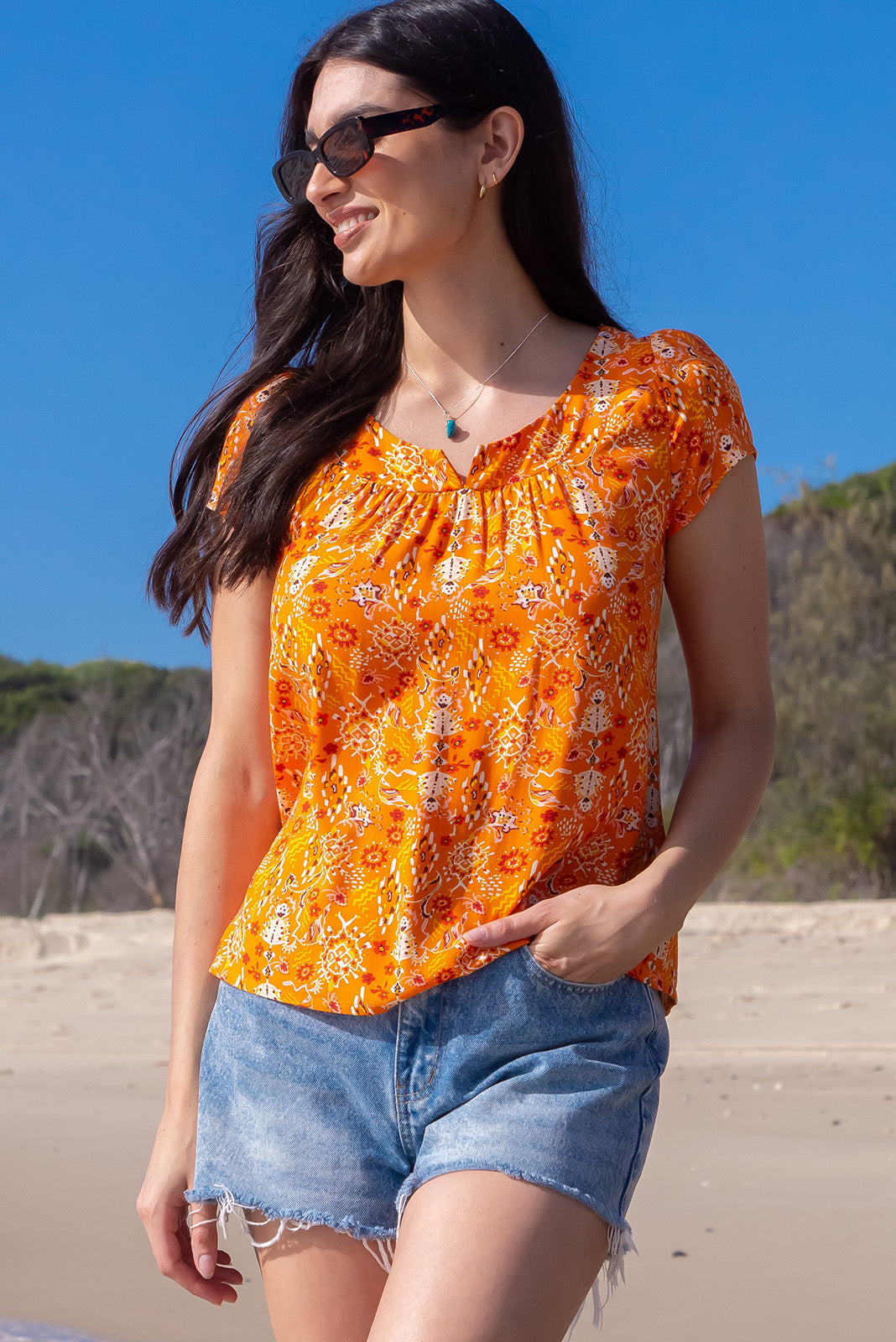 Tangerine Top