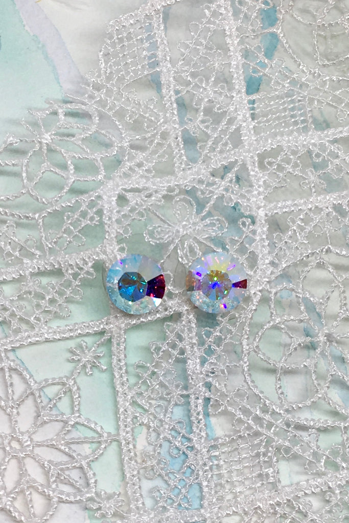  little Swarovski Crystal earrings