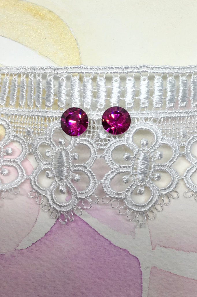  little Swarovski Crystal earrings