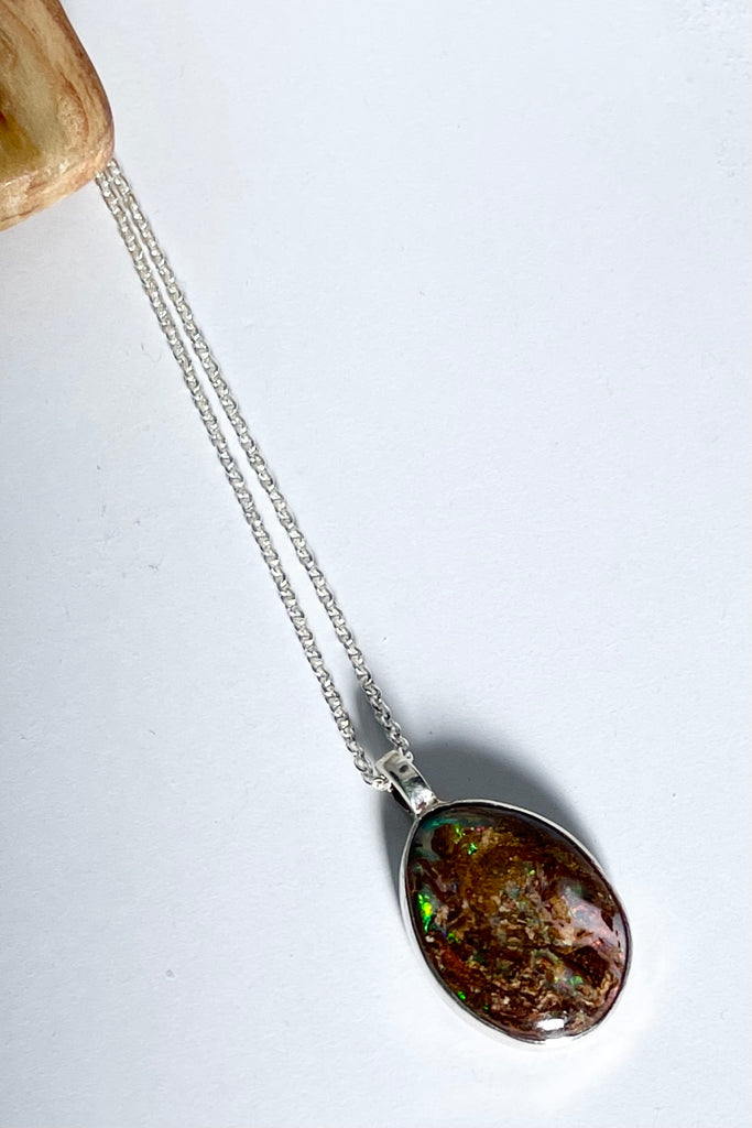 Australian opal pendant