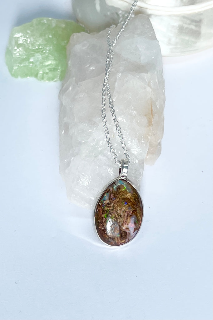 Australian opal pendant