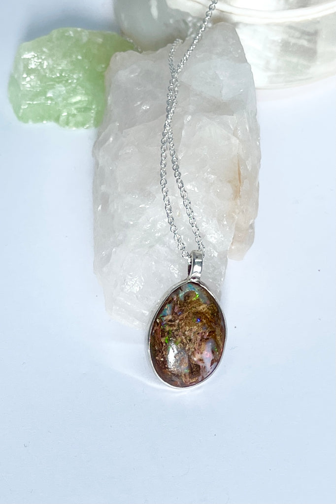 Australian opal pendant