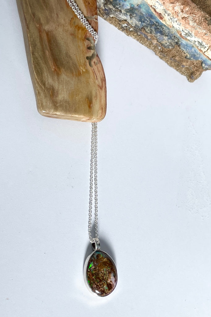 Australian opal pendant