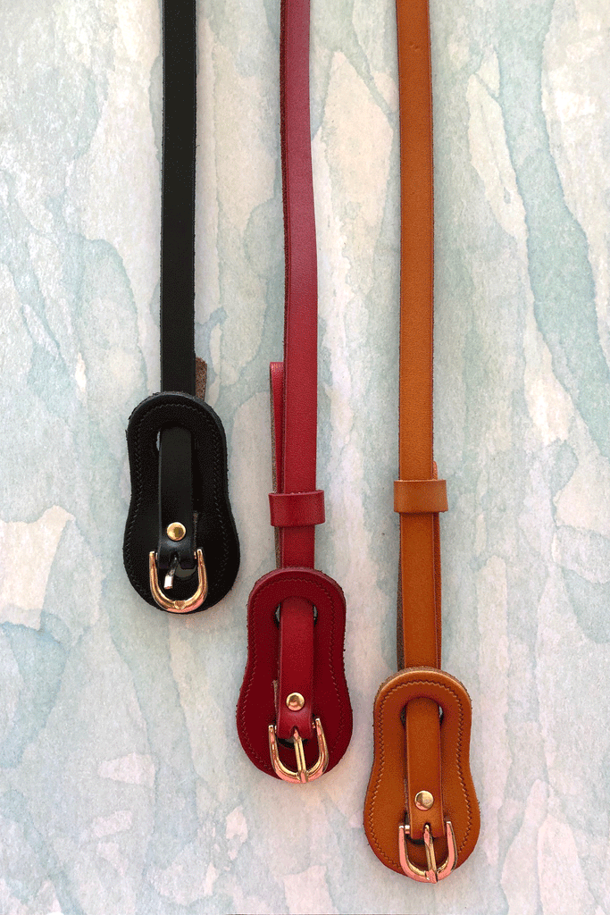 Belt The Saddler Available in Black, Cherry or Tan